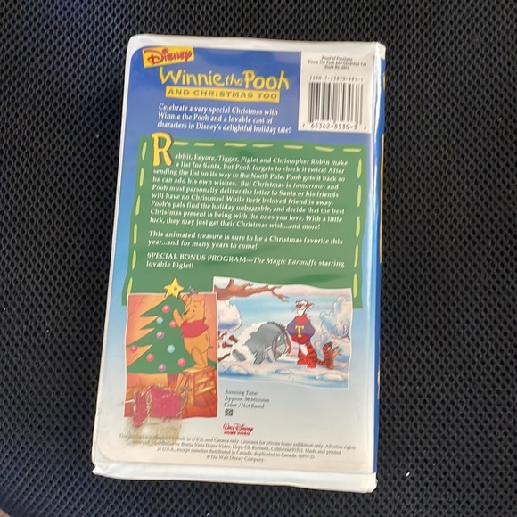 WINNIE the POOH AND CHRISTMAS TOO VIDEO - Picture 2 of 2